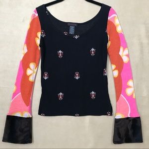 Rare Vintage Custo Barcelona Long Sleeve Top